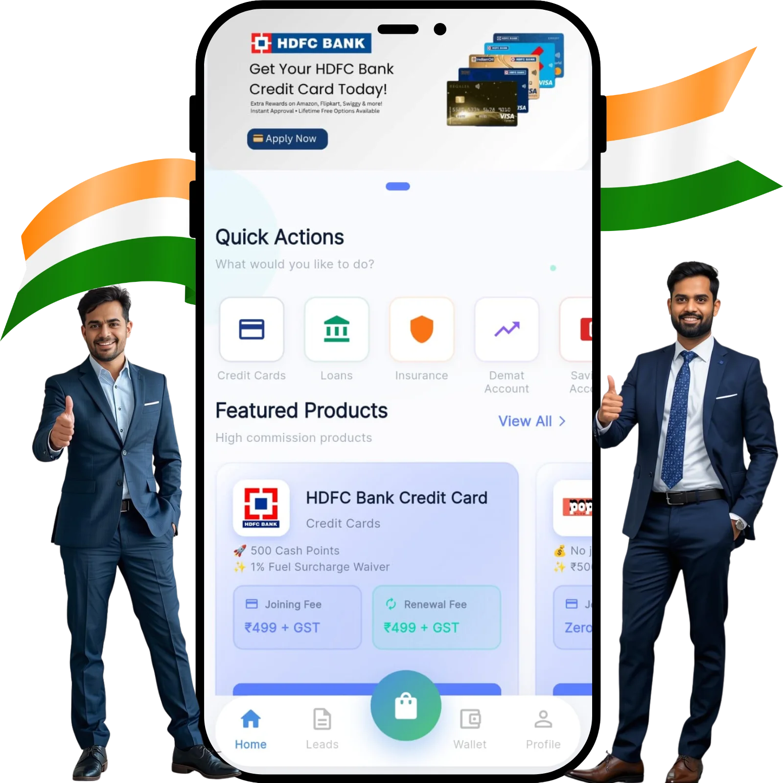 Digital Banking Interface 3D Illustration